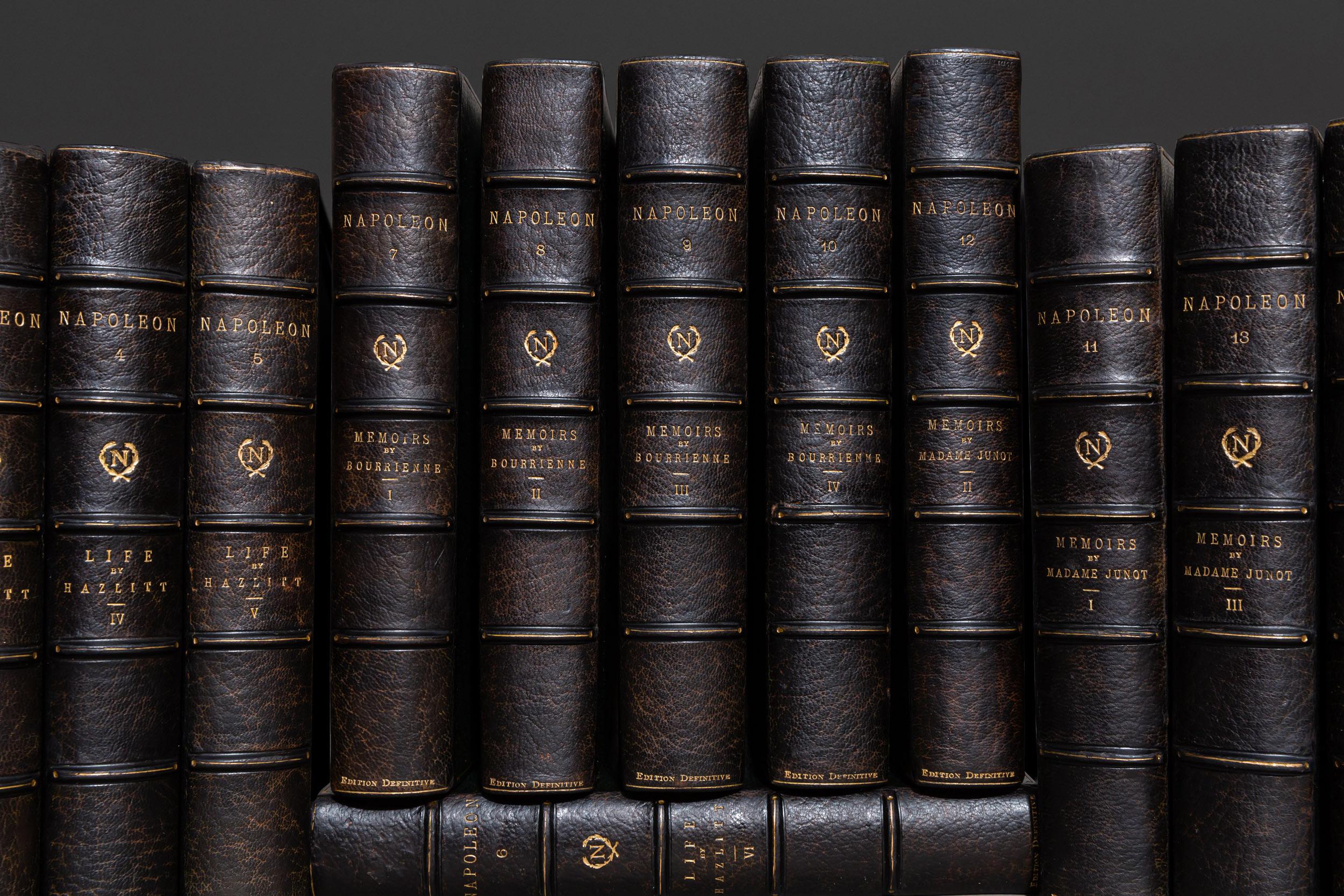 French 'Napoleon' Hazlitt, Junot & Bourrienne, Memoirs and Life of Napoleon