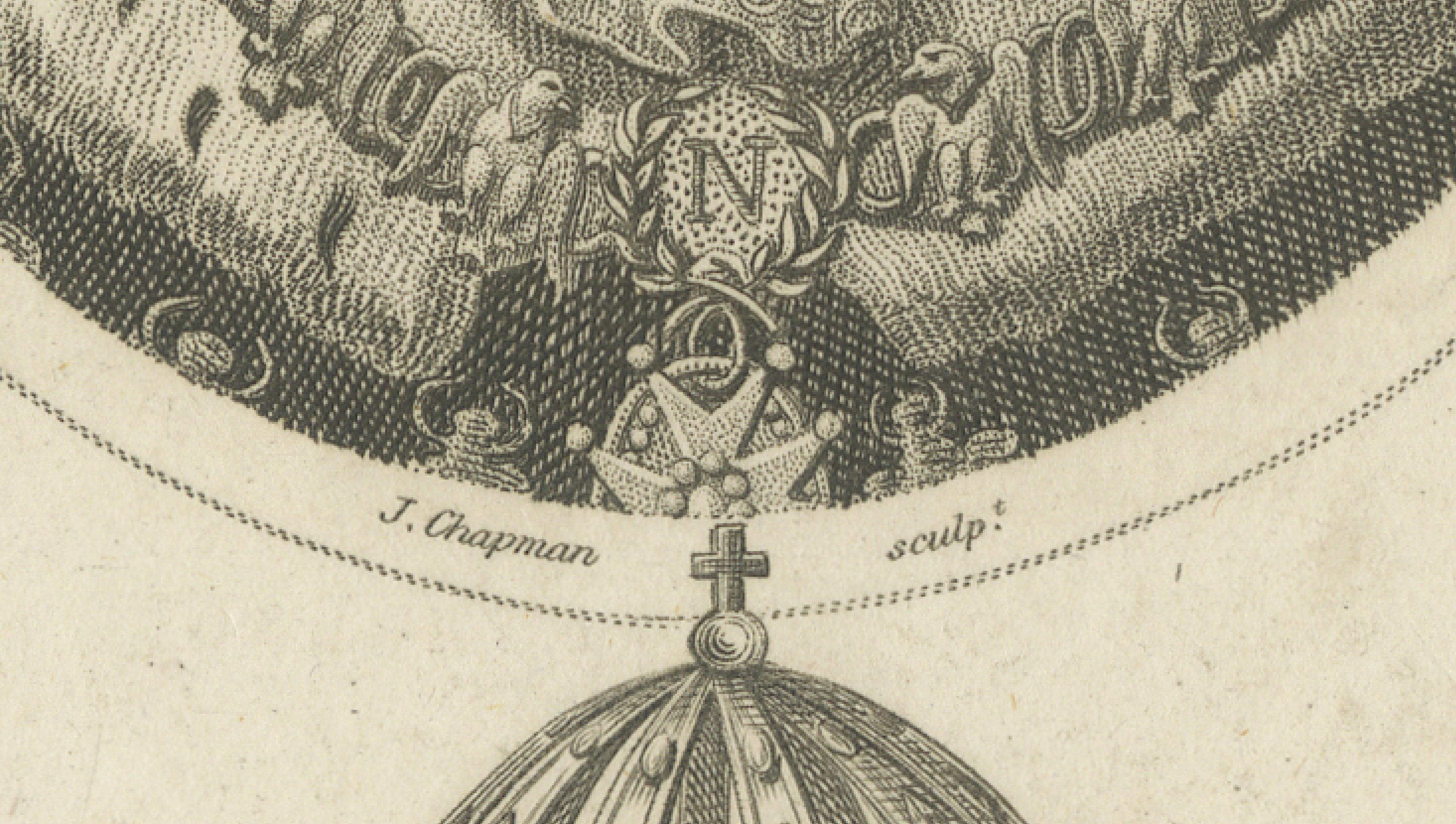Napoleon I Portrait, Emperor of France, Stipple Engraving c.1815