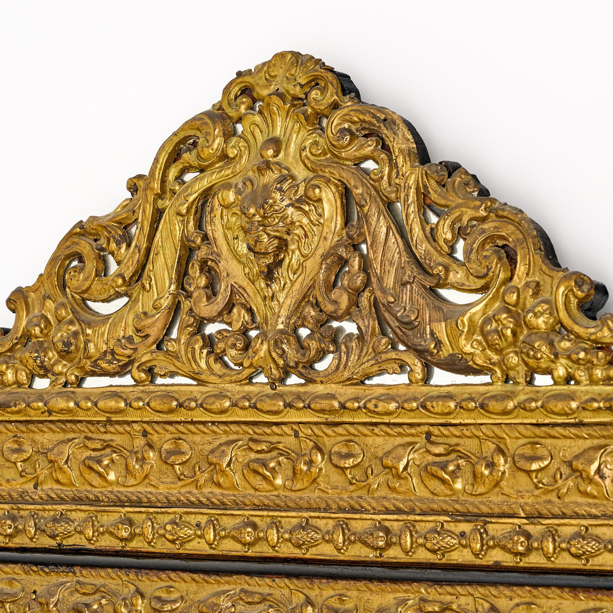 Antiker französischer Spiegel Napoleon III im Angebot 3