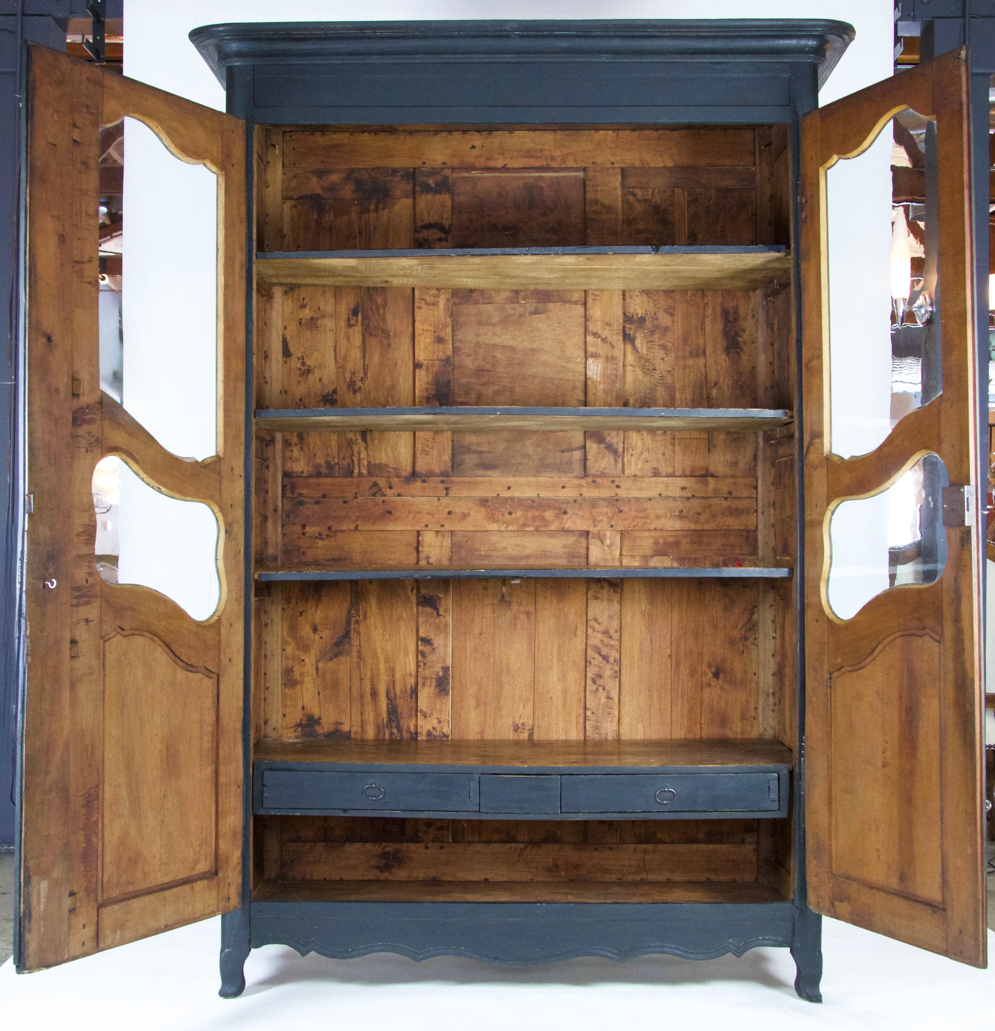 Ebano Armoire Napoleone III in vendita