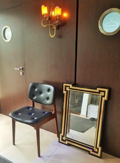 Napoleon III Baroque Period Gold Leaf Wall Mirror, France, 1860