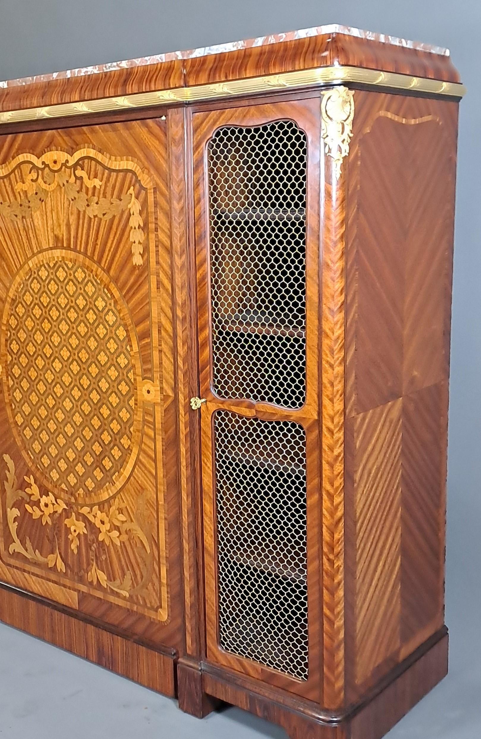 Bronzo Libreria Napoleone III con timbro Sormani in vendita