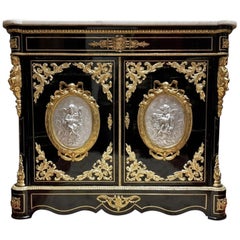 Napoleon III Boulle Cabinet, France, 19th Century