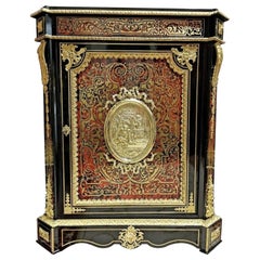 Napoleon III Boulle Marquetry Cabinet, France, 1870