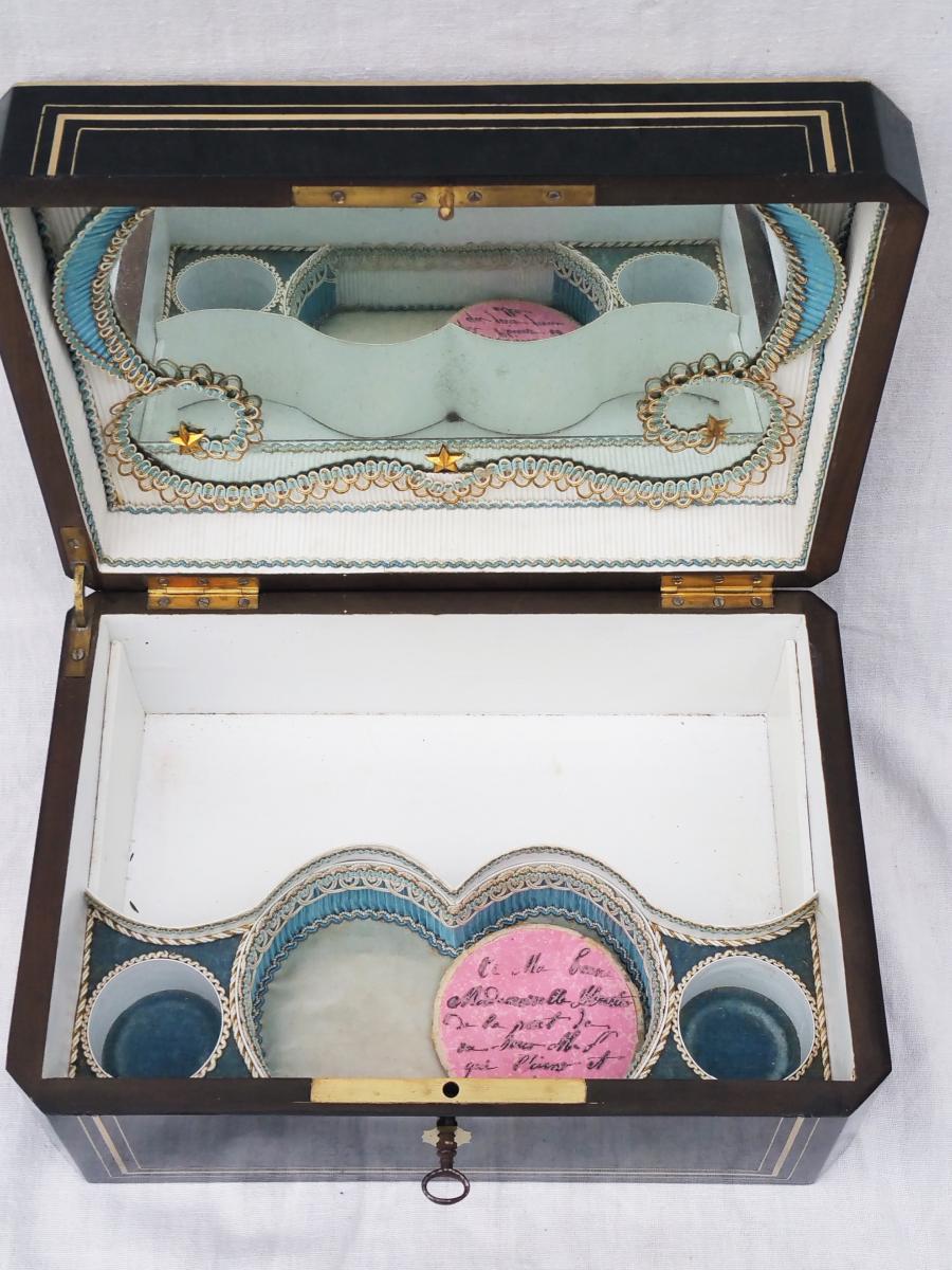 Napoleon III  Boulle Marquetry Jewelry Box, France 1865 In Good Condition In Paris, FR