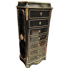 Napoleon III Boulle Marquetry Secretary, France, 19th Century