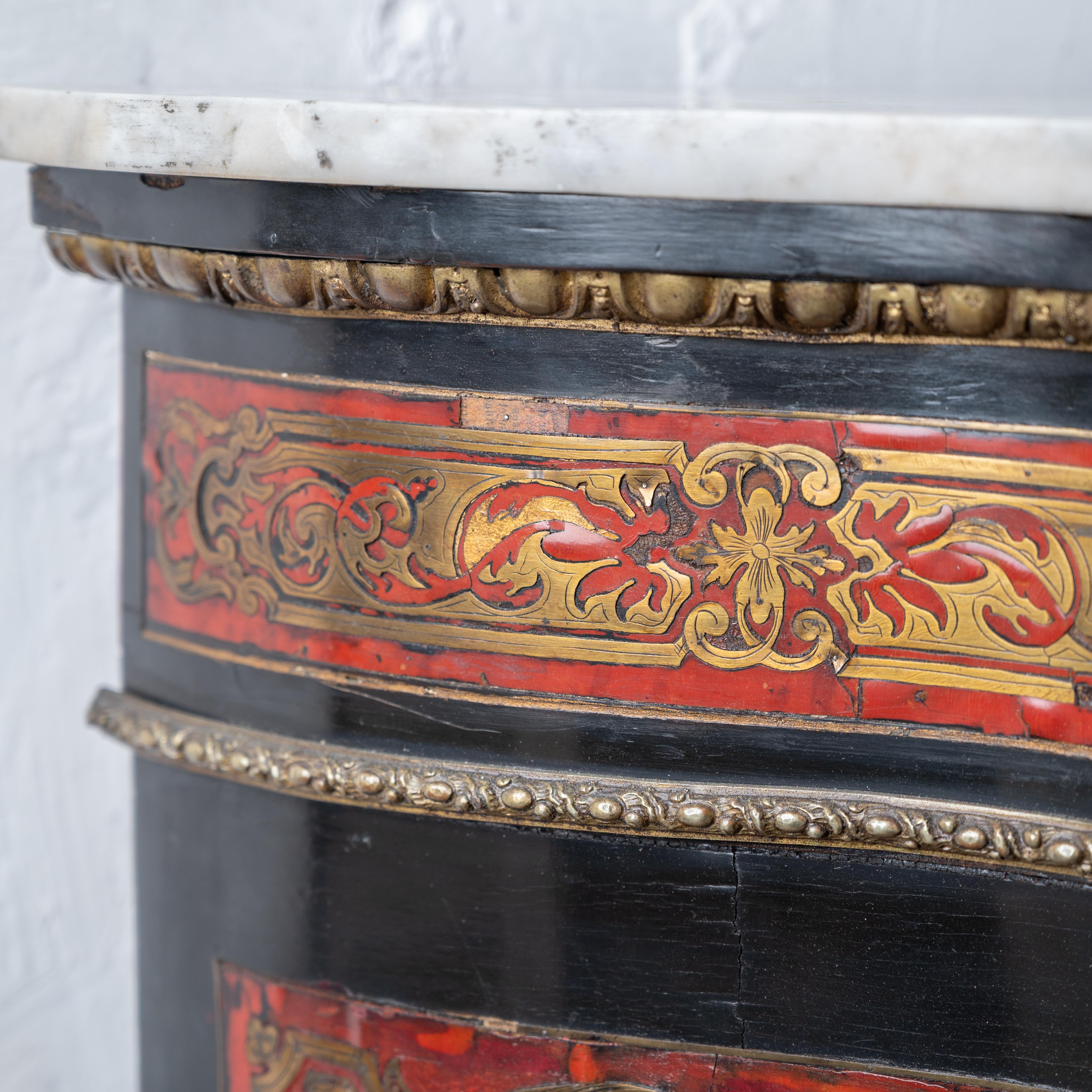 Napoleon III Boulle Marquetry Side Cabinet, c.1860 For Sale 5