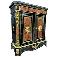 Napoleon III. Boulle-Stil Kabinett:: Frankreich:: 19