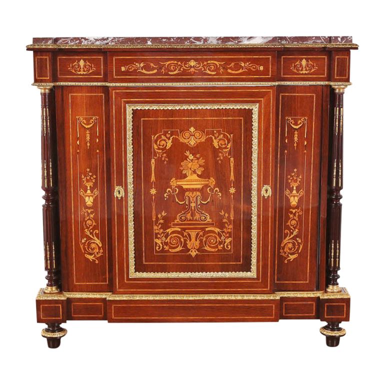 Napoleon III Breakfront Cabinet