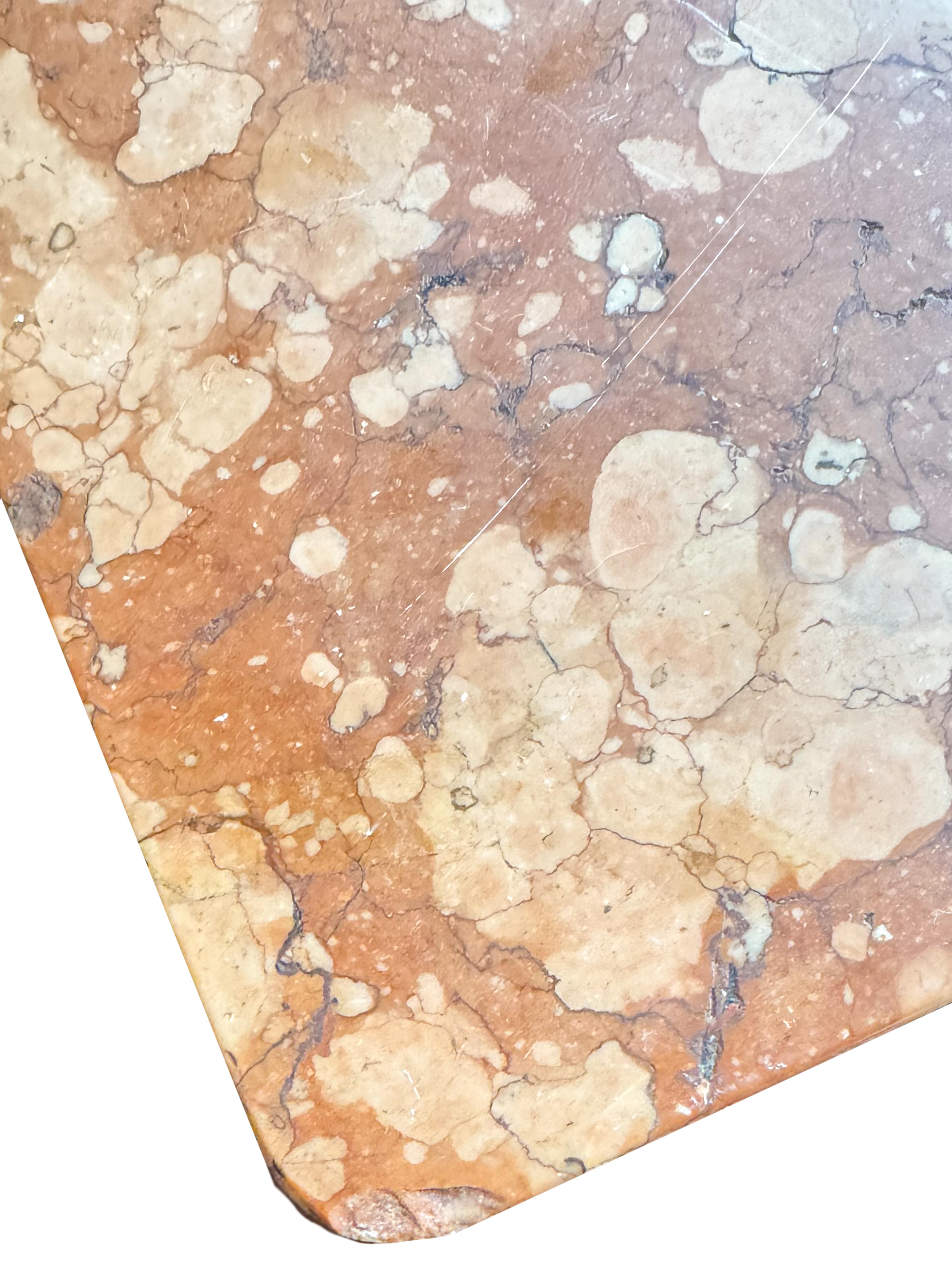 Napoleon III Brocatelle Marble Ornamental Pedestal Column, 19th Century For Sale 6