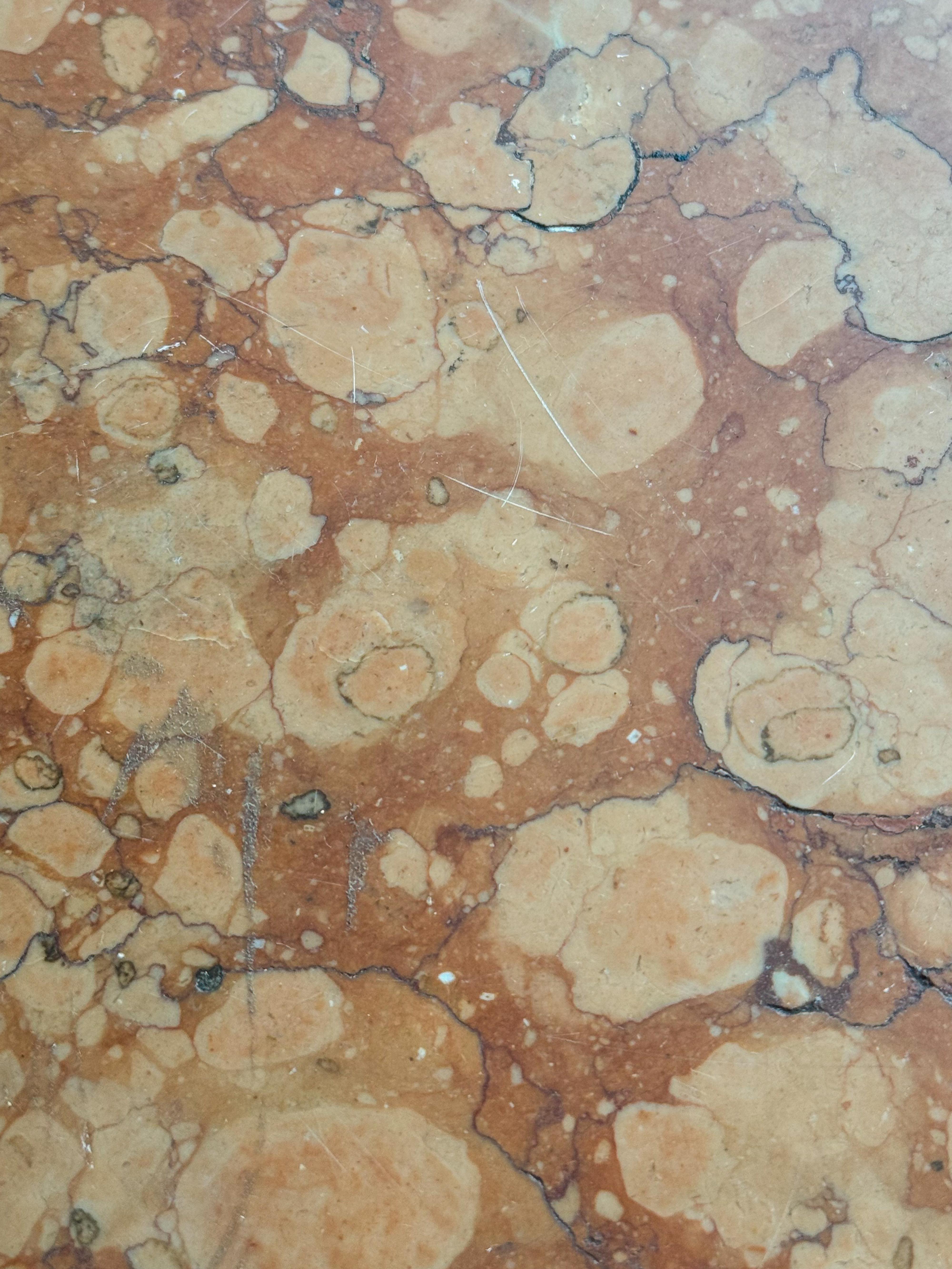 Napoleon III Brocatelle Marble Ornamental Pedestal Column, 19th Century For Sale 7