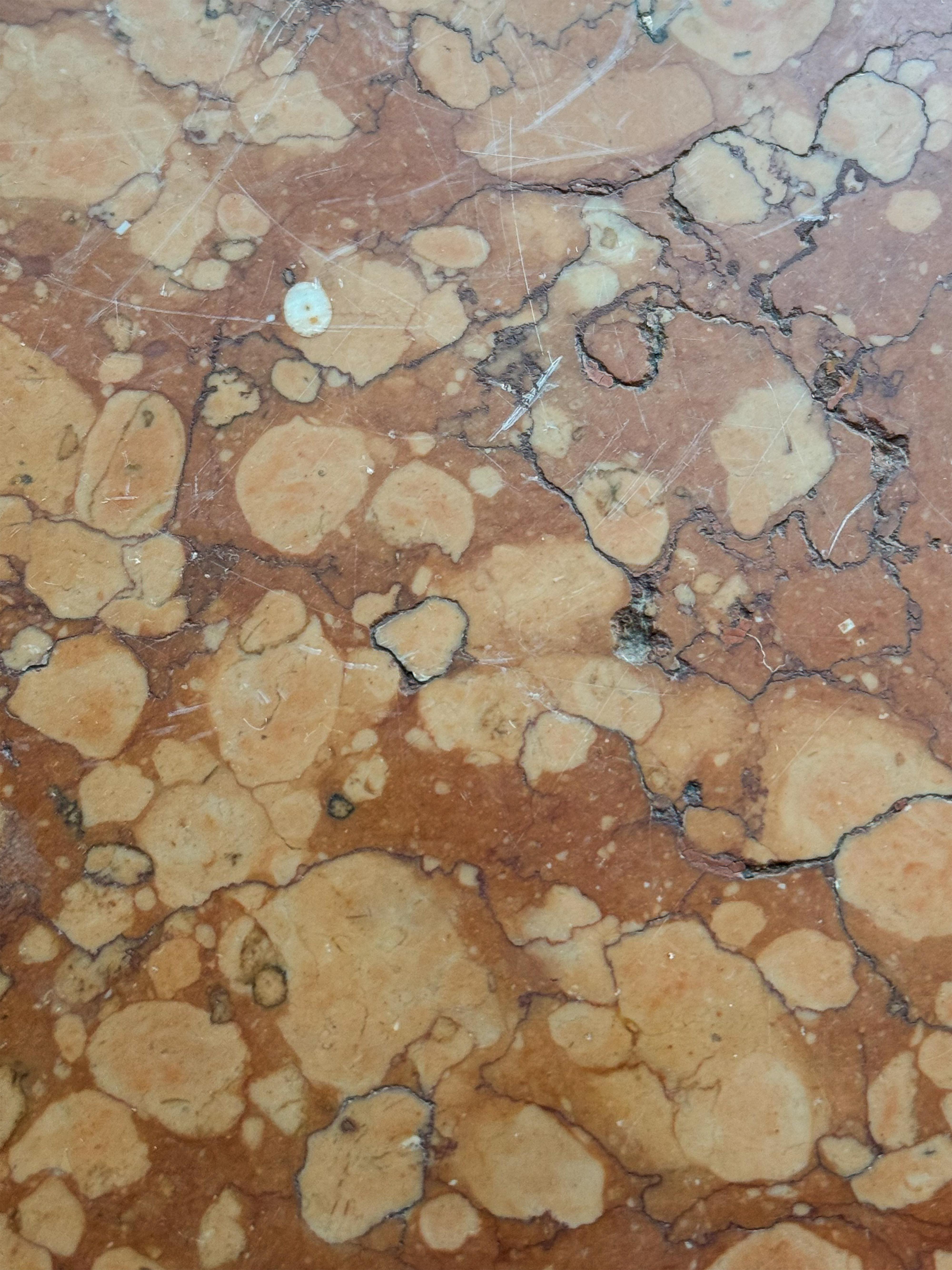 Napoleon III Brocatelle Marble Ornamental Pedestal Column, 19th Century For Sale 8