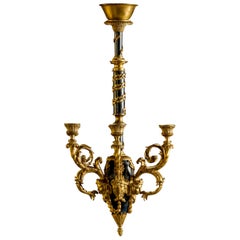 Napoleon III Bronze Chandelier, High Quality
