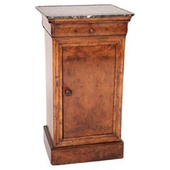 Napoleon III Burl Walnut Occasional Cabinet