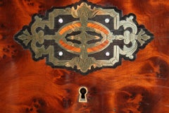 Napoleon III Burr Elm and Brass Liquor Cellar