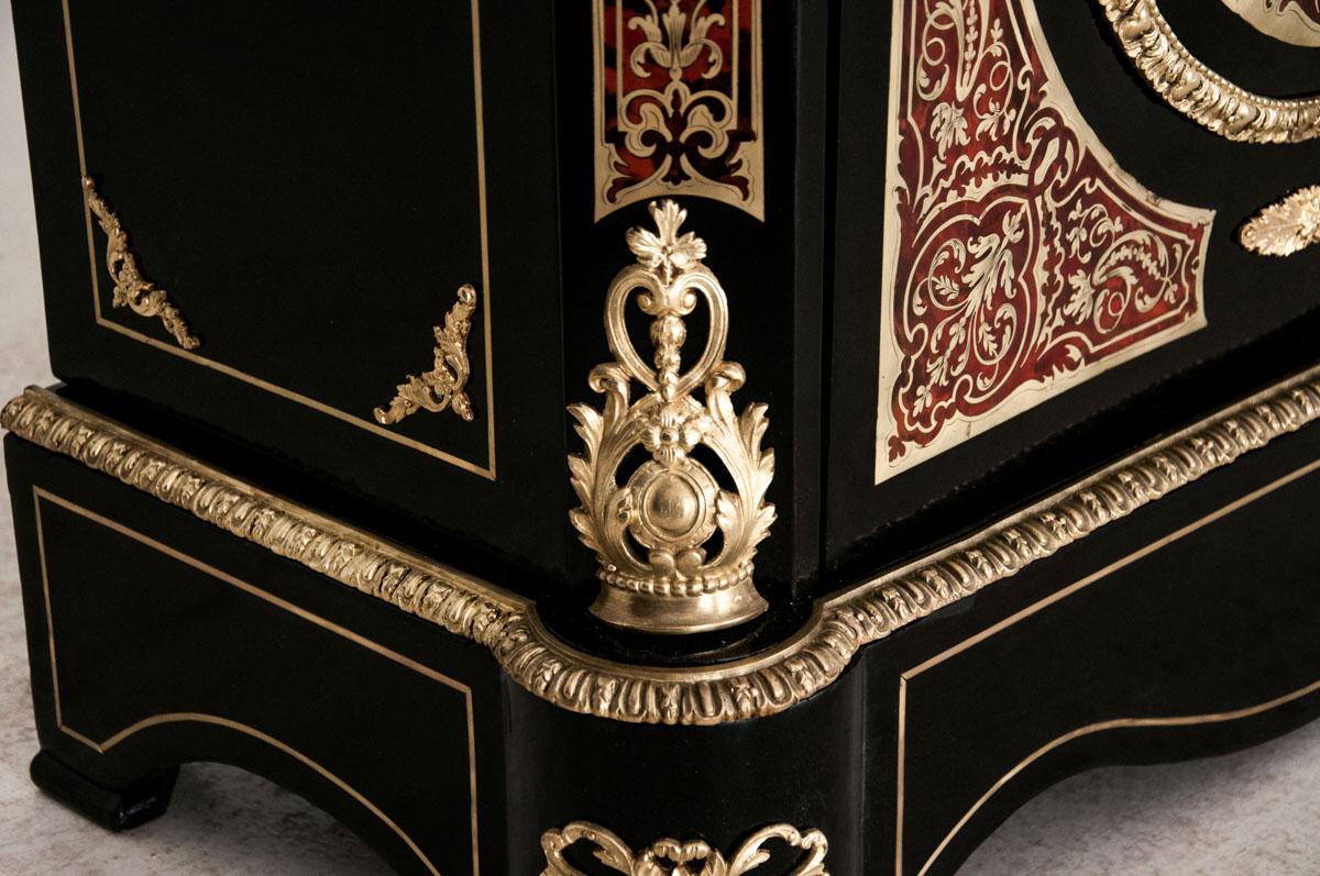 Napoleon III Cabinet Buffet Boulle Style, France, 1860 For Sale 6