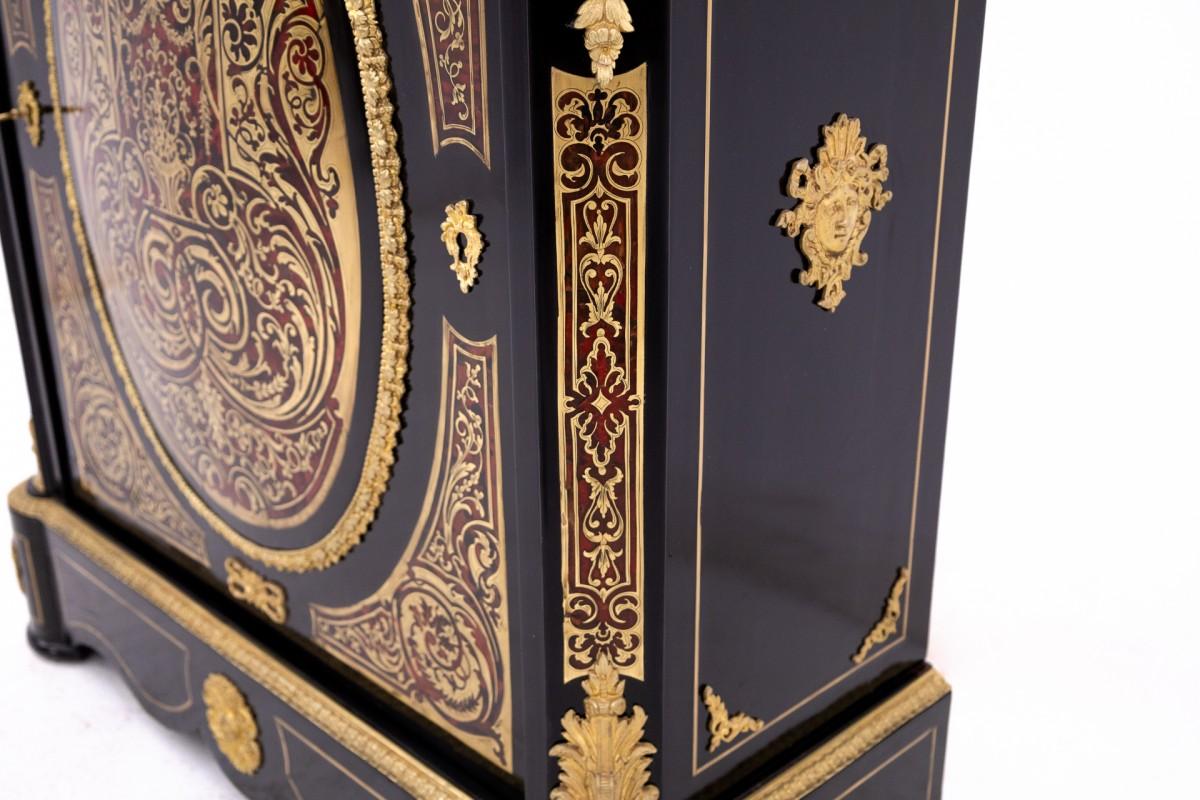 19th Century Napoleon III Cabinet, Chest of Drawers in Boulle Style, France, 1850 For Sale