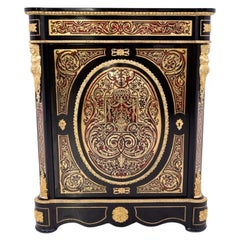 Schrank Napoleon III., Kommode im Boulle-Stil, Frankreich, 1850