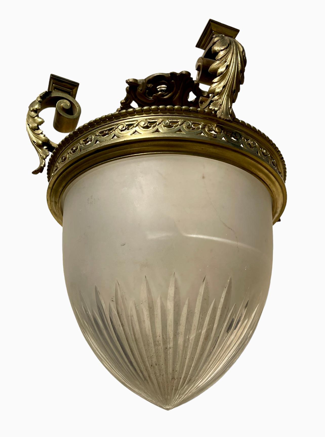 19th Century Napoleon III Ceiling Lights For Sale