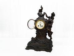 Orologio da tavolo con camino Napoleone III, XIX secolo