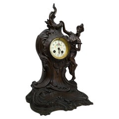 Napoleon III Chimney Table Clock, 19th Century