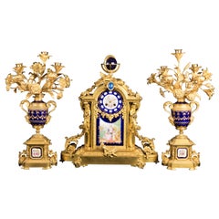 Horloge Garniture Napoléon III, vers 1880