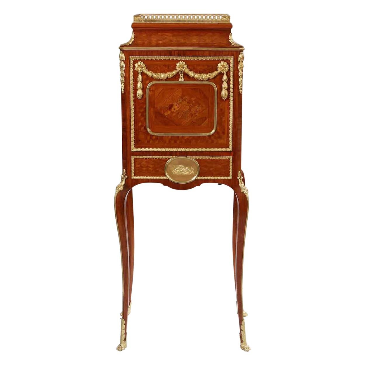 Napoleon III Fall Front Secretaire Cabinet Desk
