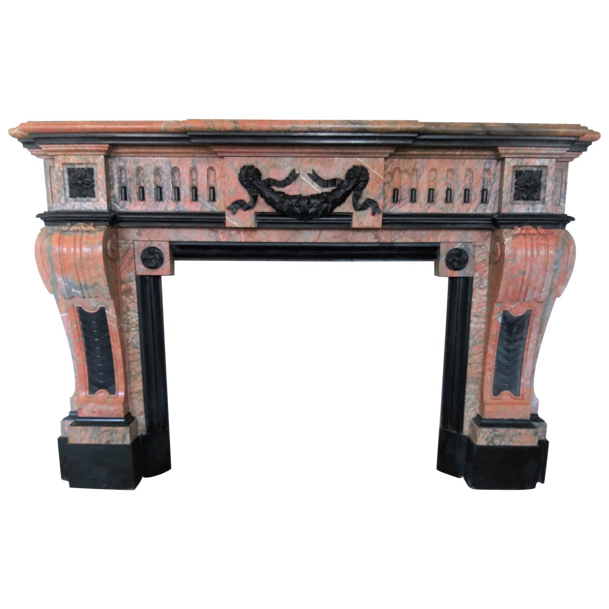 Napoleon III Fireplace with a Strong Impression For Sale