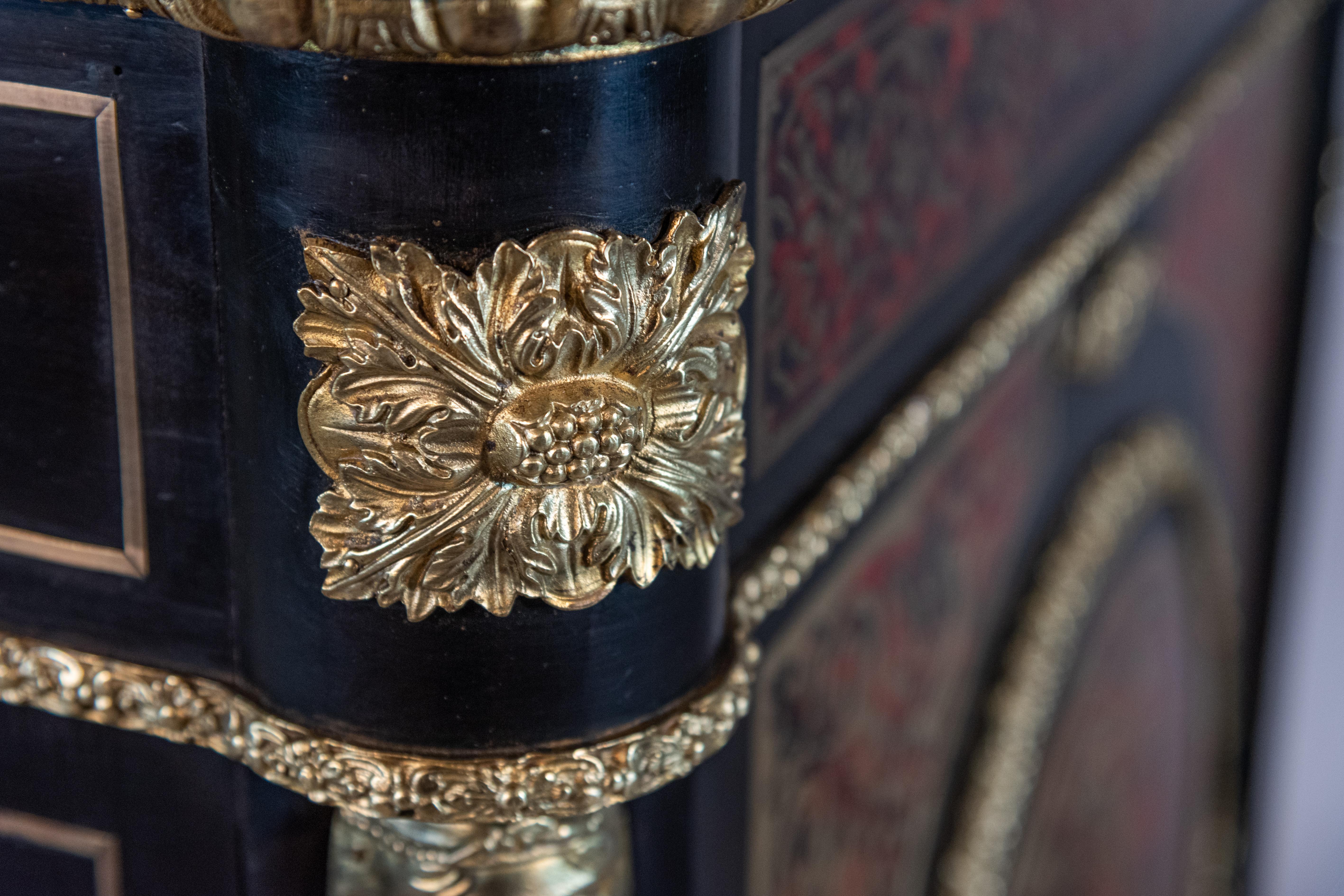 XIXe siècle Buffet ou meuble de rangement français de style Boulle Napoléon III en vente