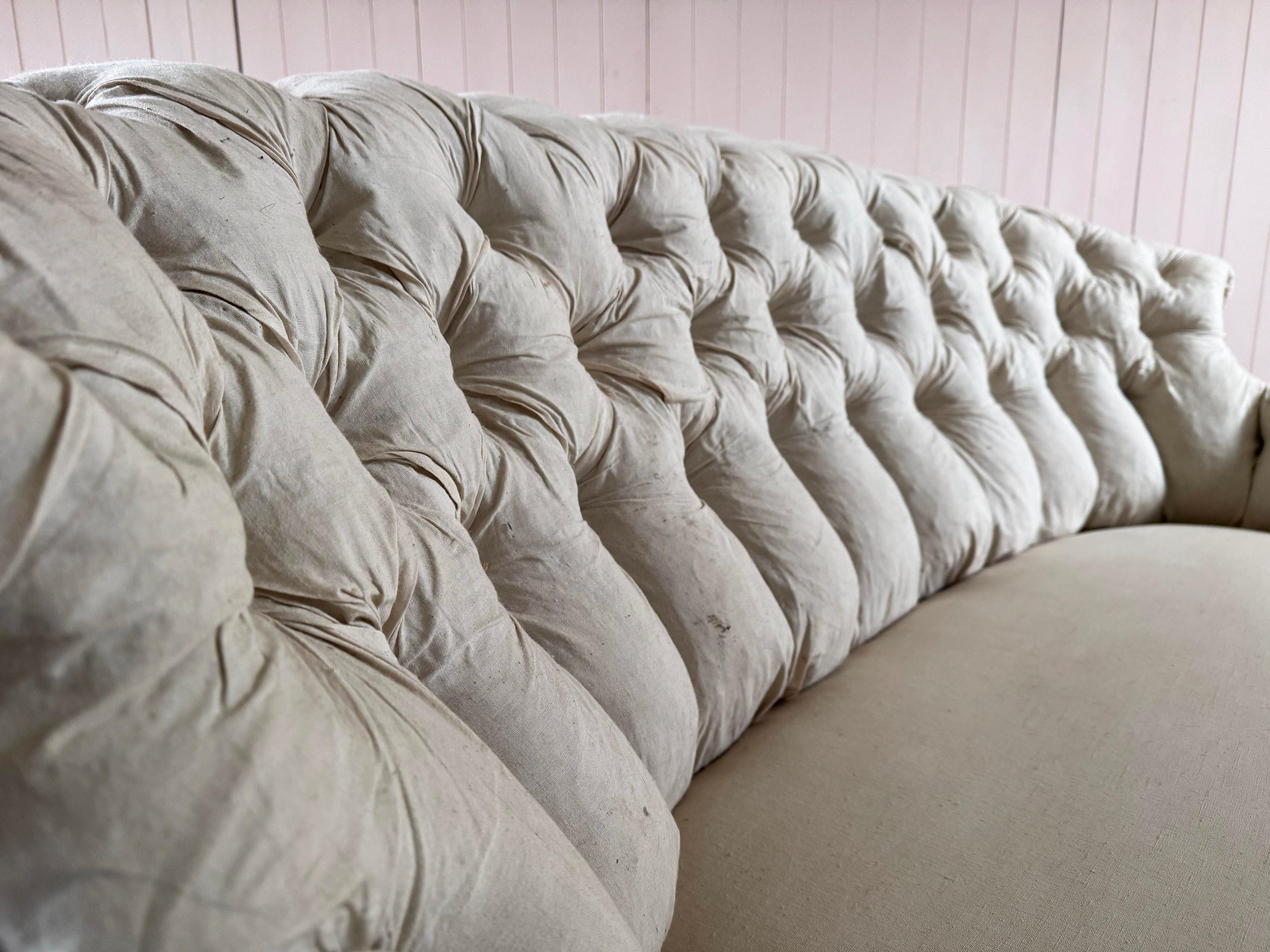 Napoleon III French Button Backed Sofa 1