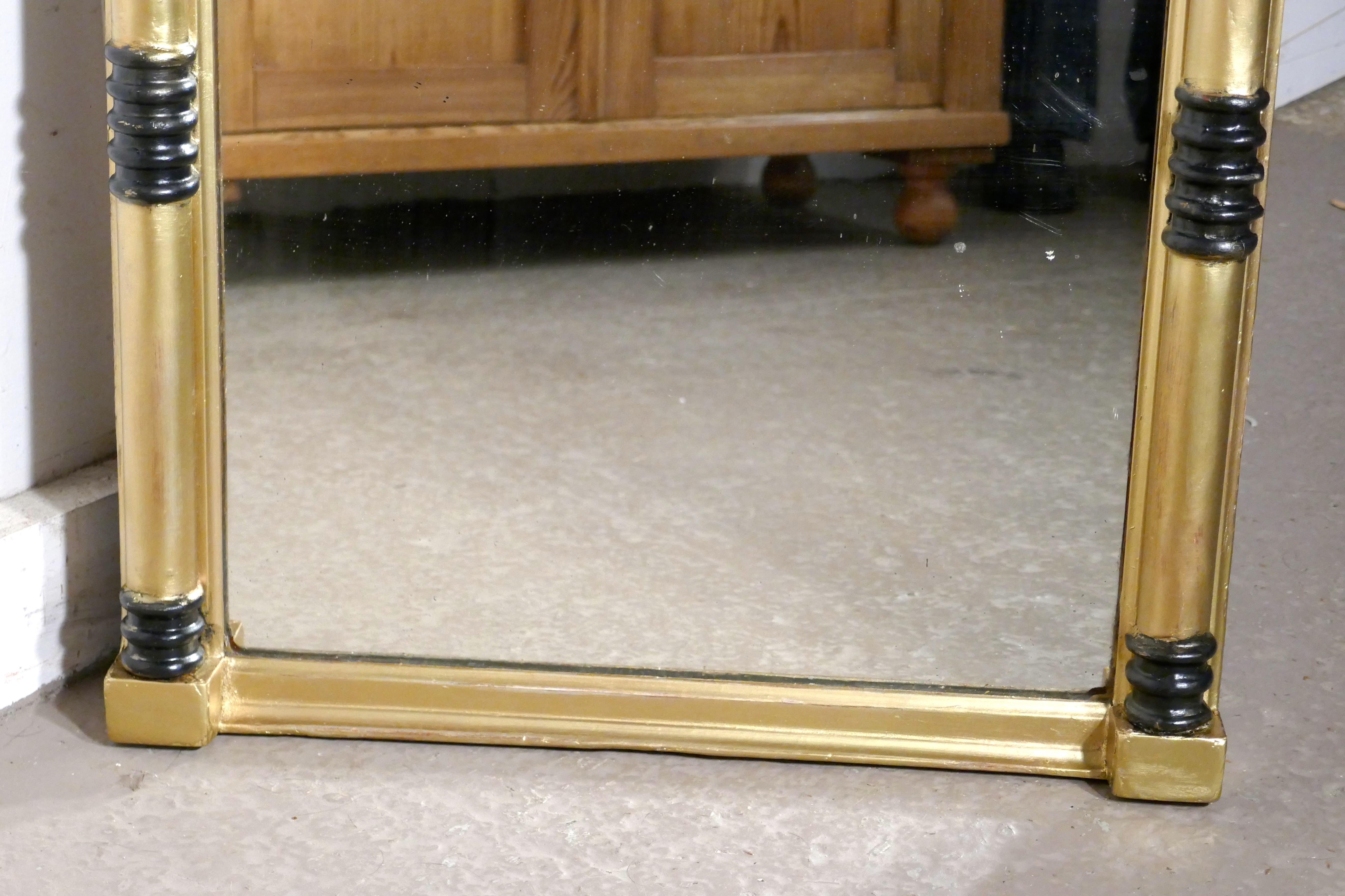 Napoleon III French Carved Gilt Wall Mirror 2