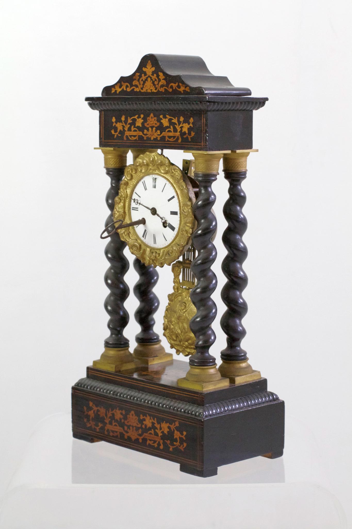 Napoleon III French Mantle Clock, circa 1880 In Good Condition In Albano Laziale, Rome/Lazio