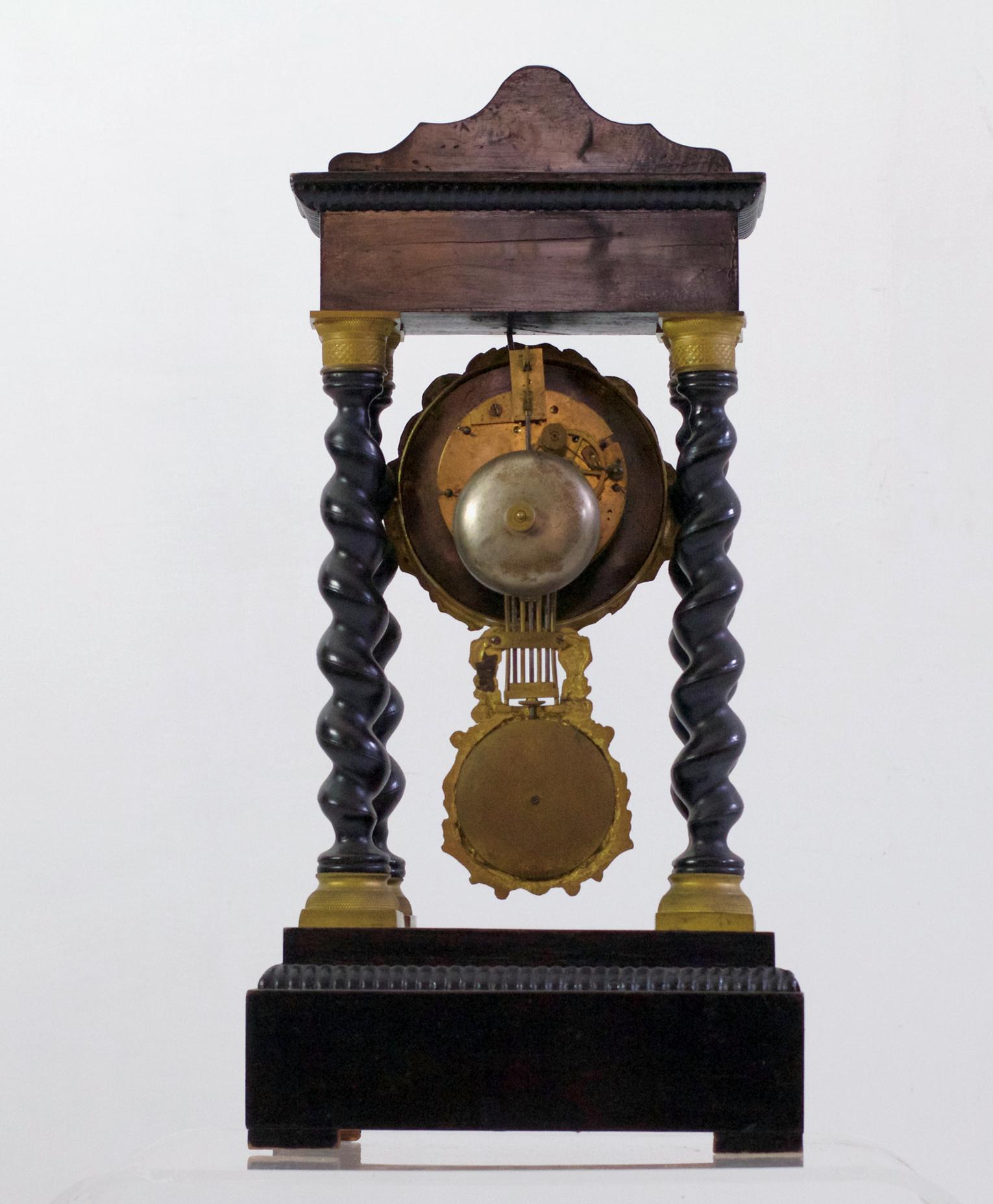 Napoleon III French Mantle Clock, circa 1880 1