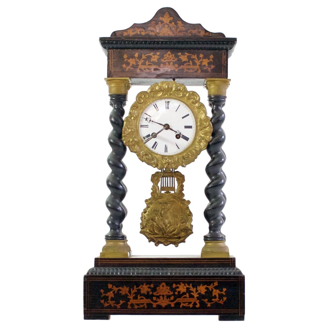 Napoleon III French Mantle Clock, circa 1880