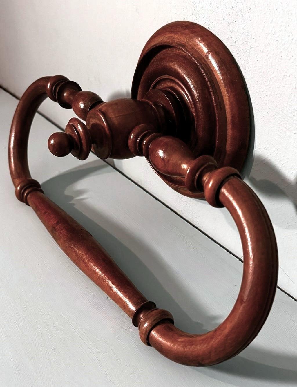 19th Century Napoleon III French Wall Towel Rack