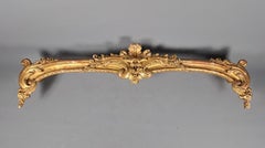 Napoleon III Gilded Wood Valance