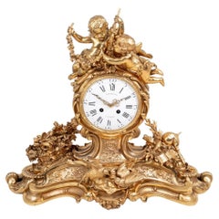 Reloj Napoleón III Bronce Dorado by Raingo Freres