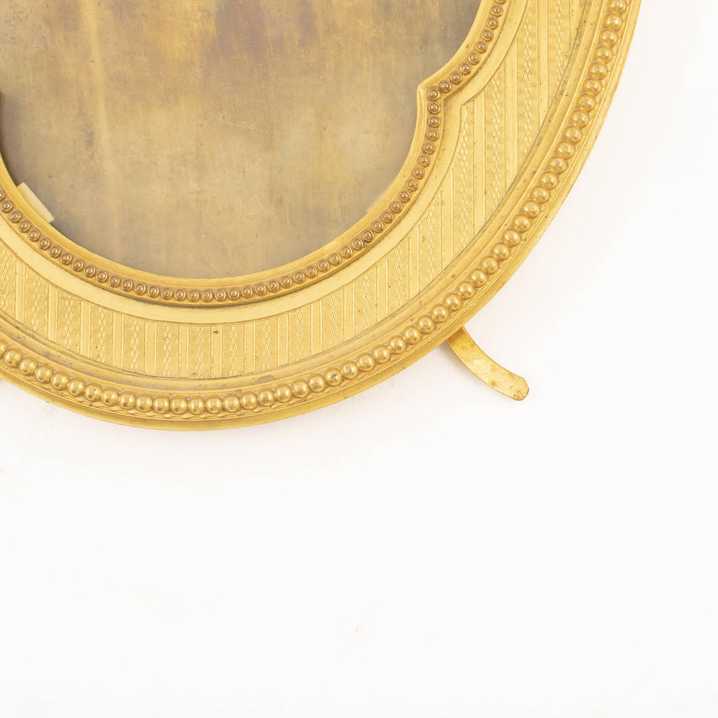 Napoleon III Gilt Bronze Frame In Good Condition In Kastrup, DK
