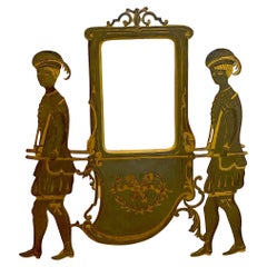 Napoleon III Gilt & Patinated Bronze Sedan Chair Frame