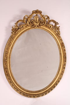 Napoleon III Gilt Wood Mirror