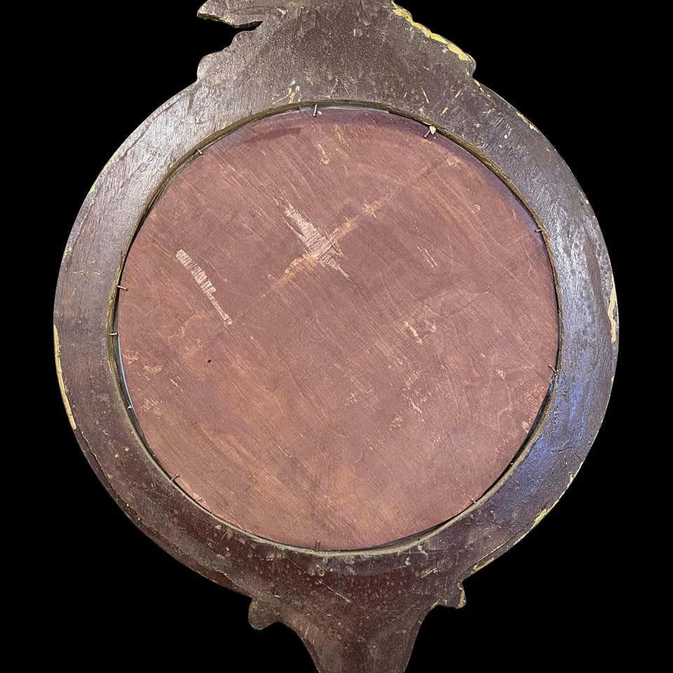 Specchio in legno dorato Napoleone III, XIX secolo in vendita 4