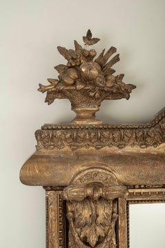 Napoleon III Giltwood Parclose Mirror