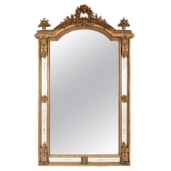 Napoleon III Giltwood Parclose Mirror