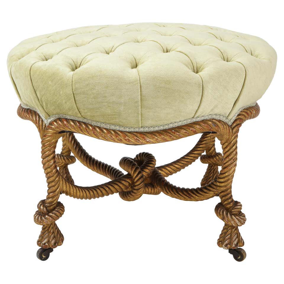 Set of Three Maison Drucker Rattan Bar Stools at 1stDibs