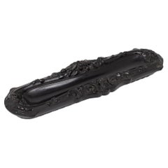 Napoleon III Gutta Percha Desk Accessory Pen Holder, circa 1880