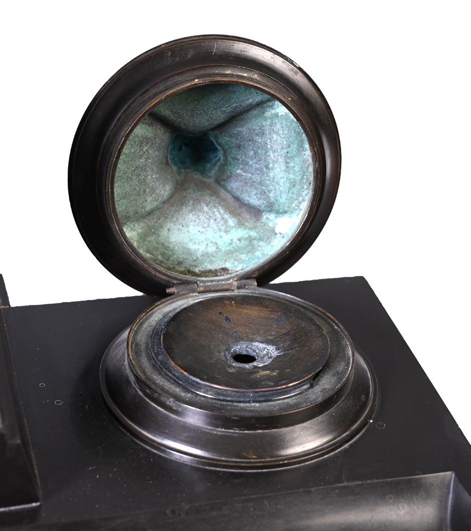 Napoleon III Inkwell with Egyptian Inspiration For Sale 4