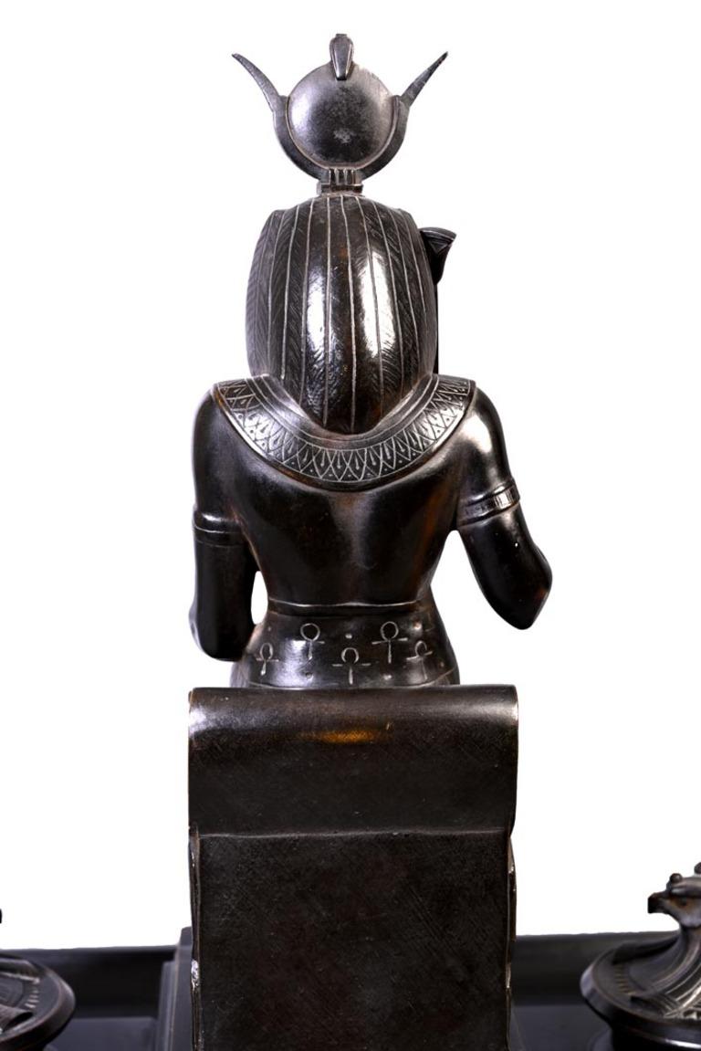 Napoleon III Inkwell with Egyptian Inspiration For Sale 5