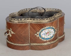 Napoleon III Jardiniere with Sèvres Porcelain c. 1900