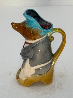 Napoleon III Late 19th Century Majolica Pig