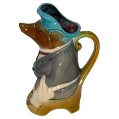 Napoleon III Late 19th Century Majolica Pig